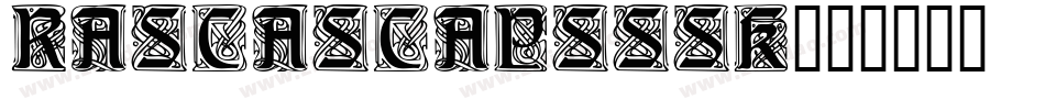 RascaSCapsSSK字体转换