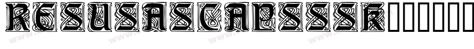 ResusaSCapsSSK字体转换
