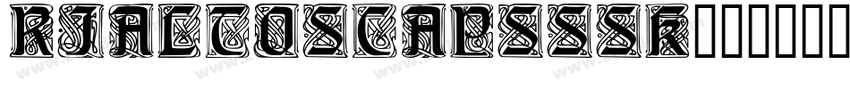 RialtoSCapsSSK字体转换
