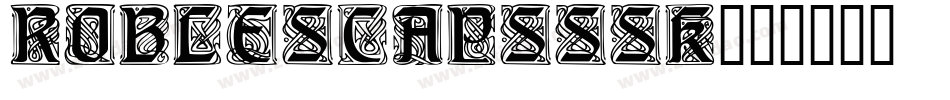 RobleSCapsSSK字体转换