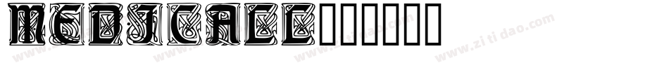 medicall字体转换