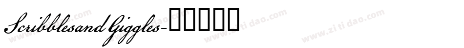 ScribblesandGiggles字体转换