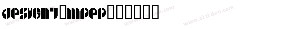 Design7-MpEp字体转换