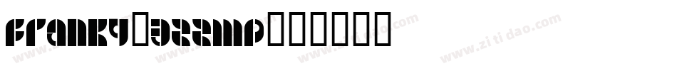 Franky-3zZMp字体转换