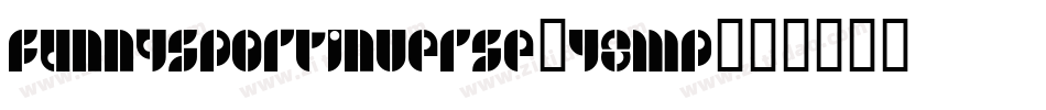 FunnySportInverse-48mp字体转换