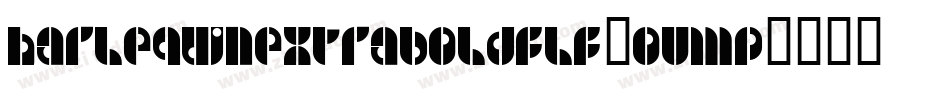 Harlequinextraboldflf-OVMp字体转换