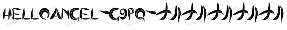 HelloAngel-g9Pq字体转换