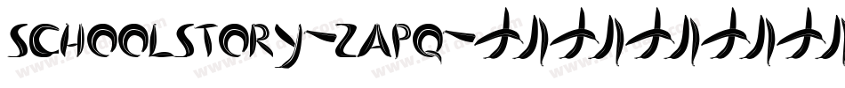 SchoolStory-ZAPq字体转换