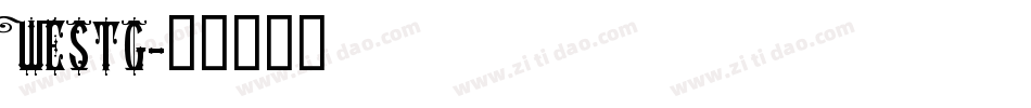 WESTG字体转换