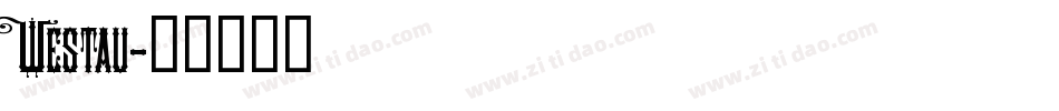Westau字体转换