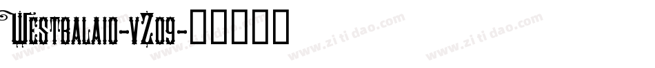 Westbalaio-vZo9字体转换