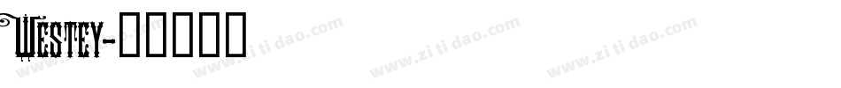 Westey字体转换
