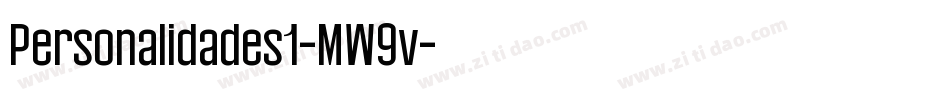 Personalidades1-MW9v字体转换