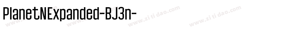 PlanetNExpanded-BJ3n字体转换