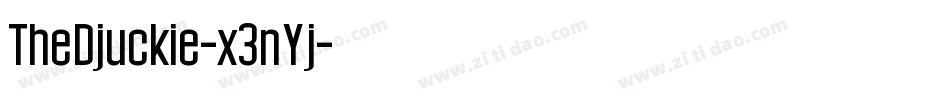 TheDjuckie-x3nYj字体转换