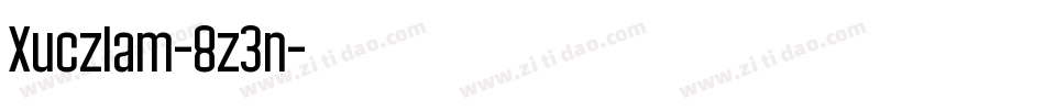 Xuczlam-8z3n字体转换