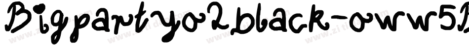 Bigpartyo2black-oww5B字体转换