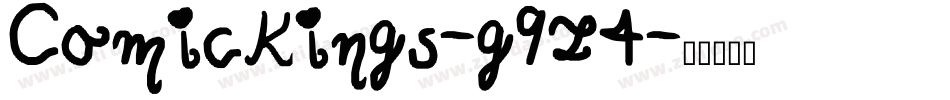 ComicKings-g9z4字体转换