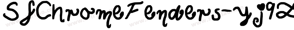 SfChromeFenders-yj9Z字体转换 SfChromeFenders-yj9Z字体转换