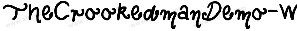 TheCrookedmanDemo-WB9z字体转换