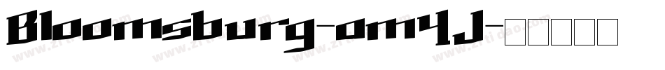 Bloomsburg-am4J字体转换 Bloomsburg-am4J字体转换
