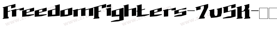 FreedomFighters-7v5K字体转换