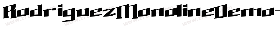 RodriguezMonolineDemo-rgv5K字体转换