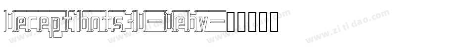 Deceptibots3D-0e6v字体转换