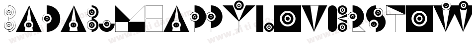 BadabumHappyloverstowneu-lzxZ字体转换