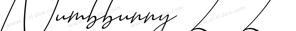Numbbunny-L7L5字体转换