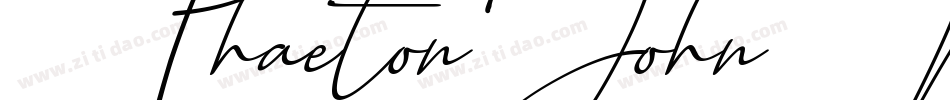 PhaetonJohn-MO8e字体转换