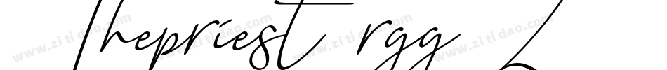 Thepriest-rgg7L字体转换