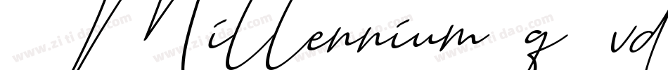 Millennium-q4vd字体转换 Millennium-q4vd字体转换