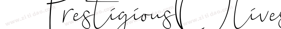 PrestigiousOlives-MVY1w字体转换
