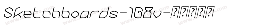 Sketchboards-1G8v字体转换