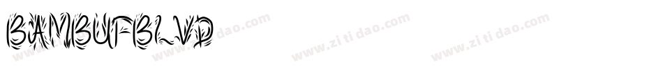 Bambufb-l5vD字体转换