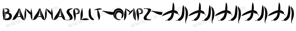 Bananasplit-oMpz字体转换