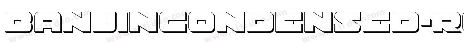 BanjinCondensed-rggG8字体转换