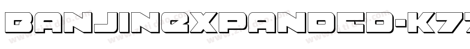 BanjinExpanded-K77RZ字体转换