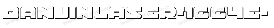 BanjinLaser-1GG4e字体转换