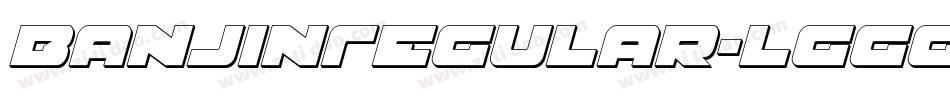 BanjinRegular-lggGZ字体转换