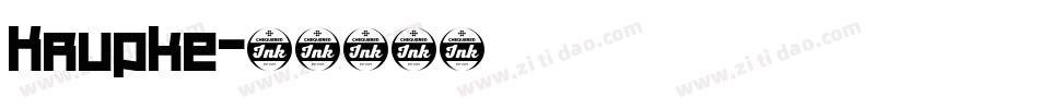 Krupke字体转换