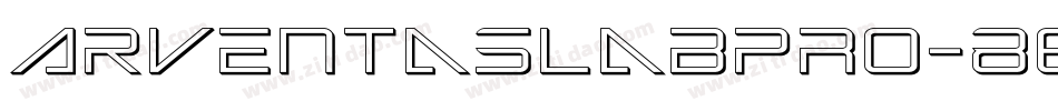 ArventaSlabPRO-86字体转换