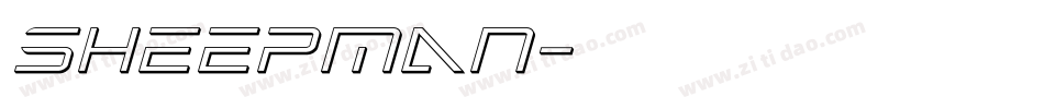 Sheepman字体转换