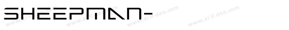 Sheepman字体转换