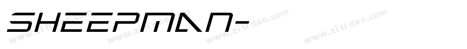 Sheepman字体转换
