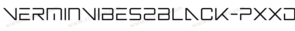 VerminVibes2Black-Pxxd字体转换