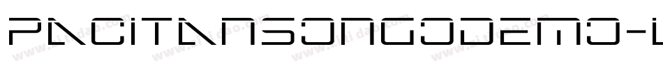 PacitanSongoDemo-lg9gV字体转换