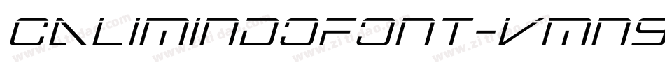 CalimindoFont-vmn9L字体转换
