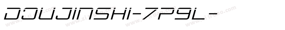 Doujinshi-7P9l字体转换